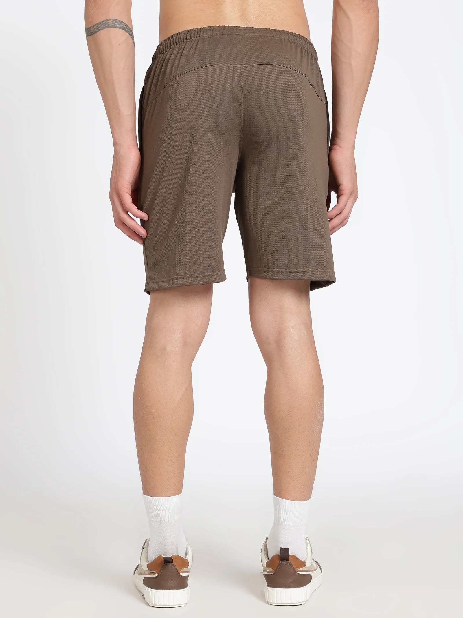 Polyester Shorts(Olive Green)
